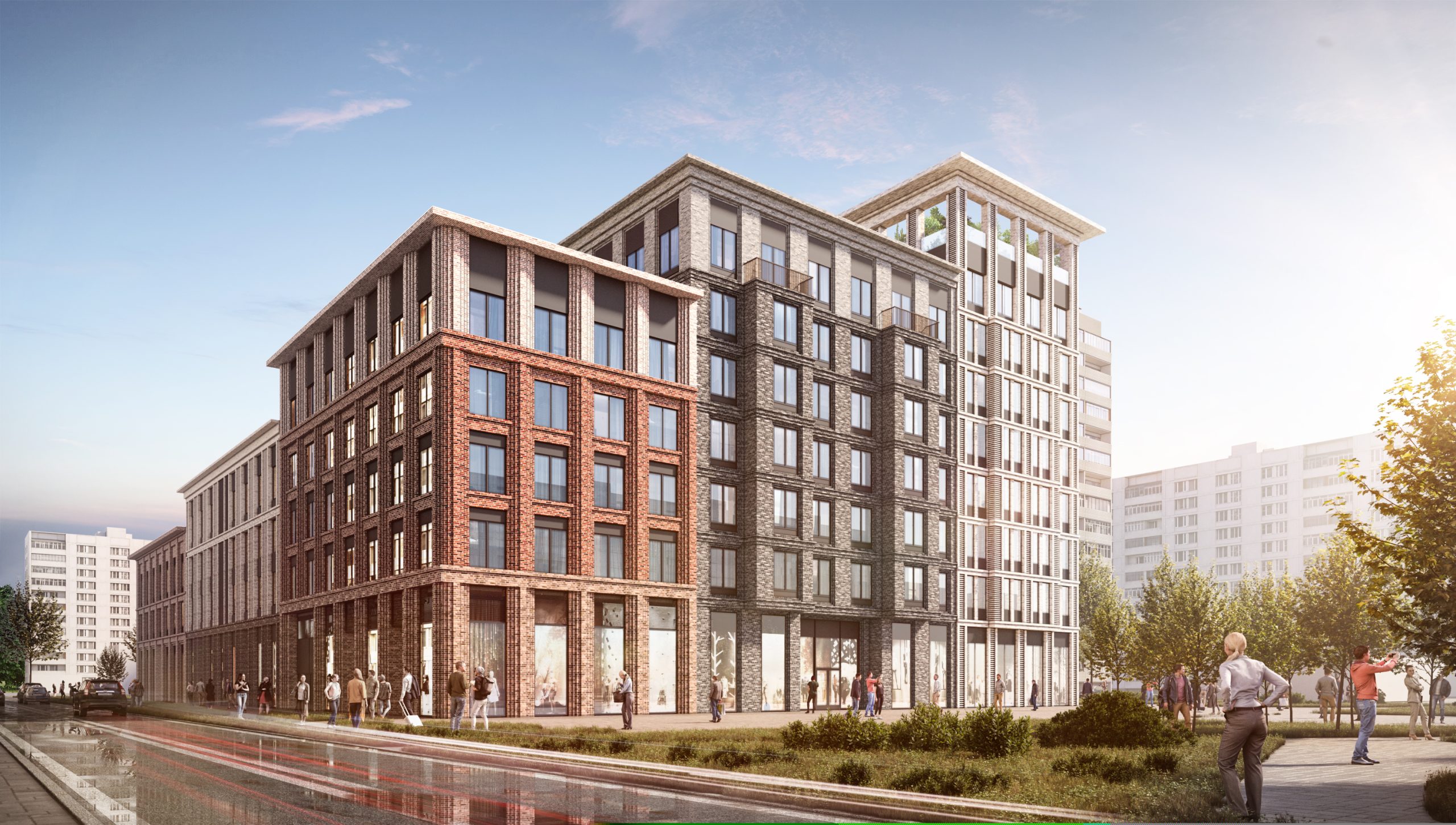 Жилой комплекс, Новгородская ул, Москва