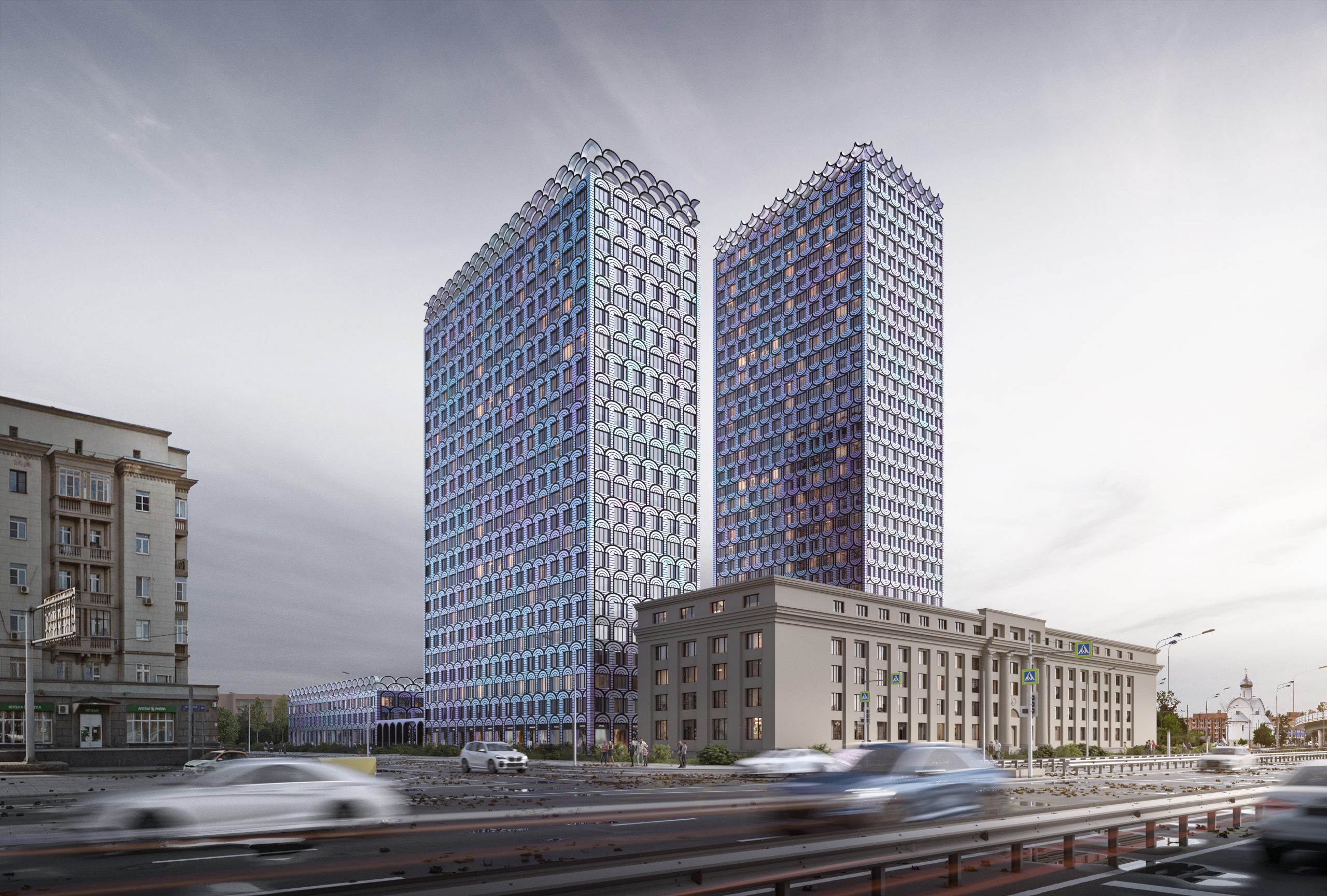 Жилой комплекс, Шоссе энтузиастов, Москва