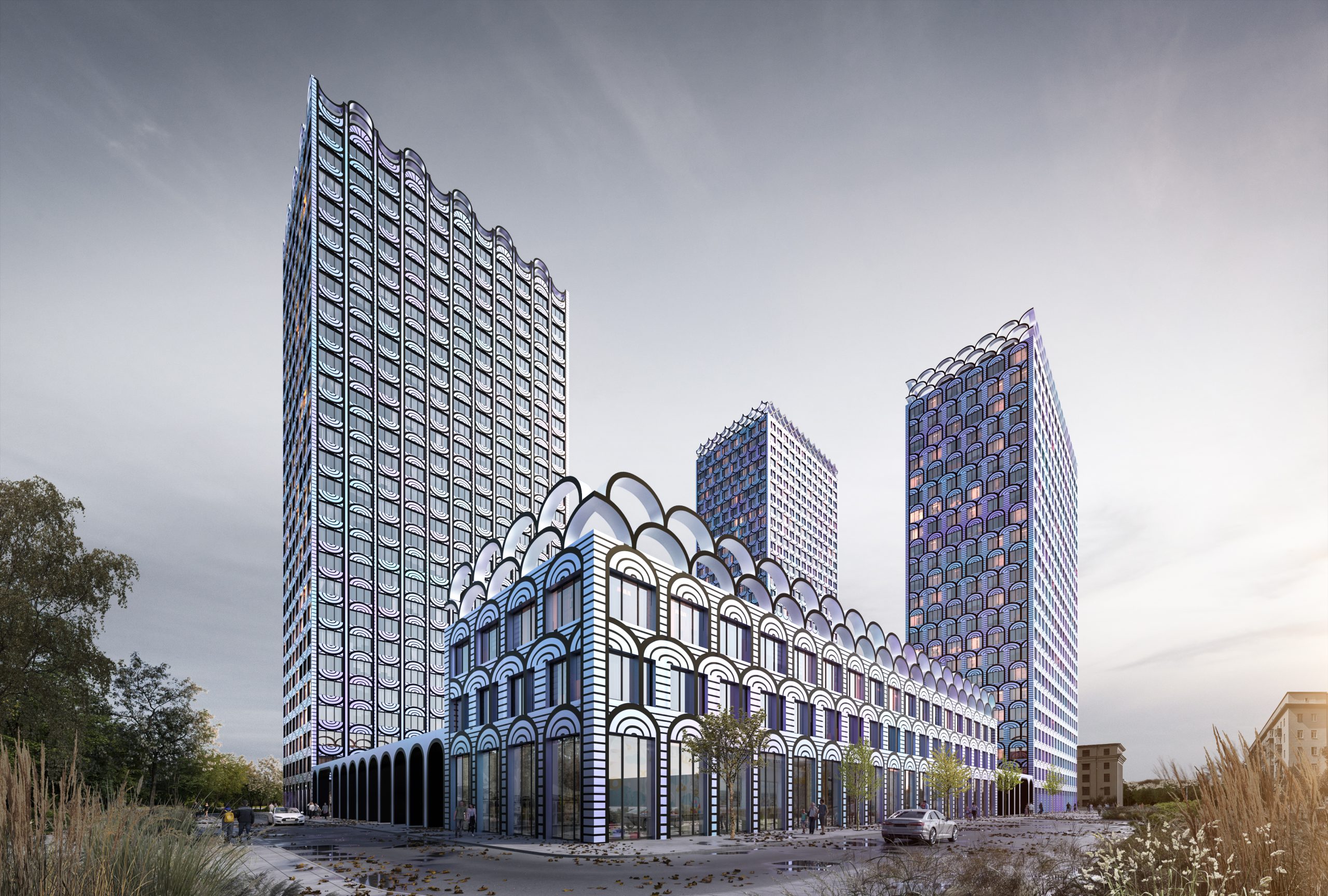 Жилой комплекс, Шоссе энтузиастов, Москва