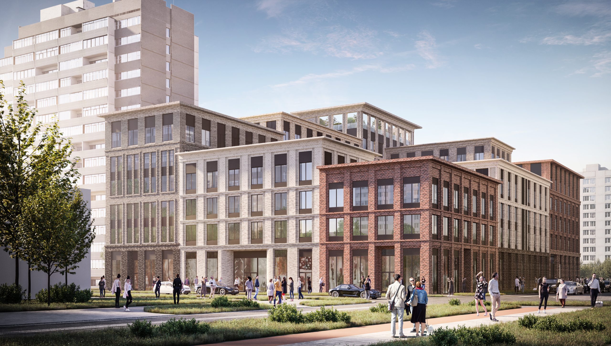 Жилой комплекс, Новгородская ул, Москва