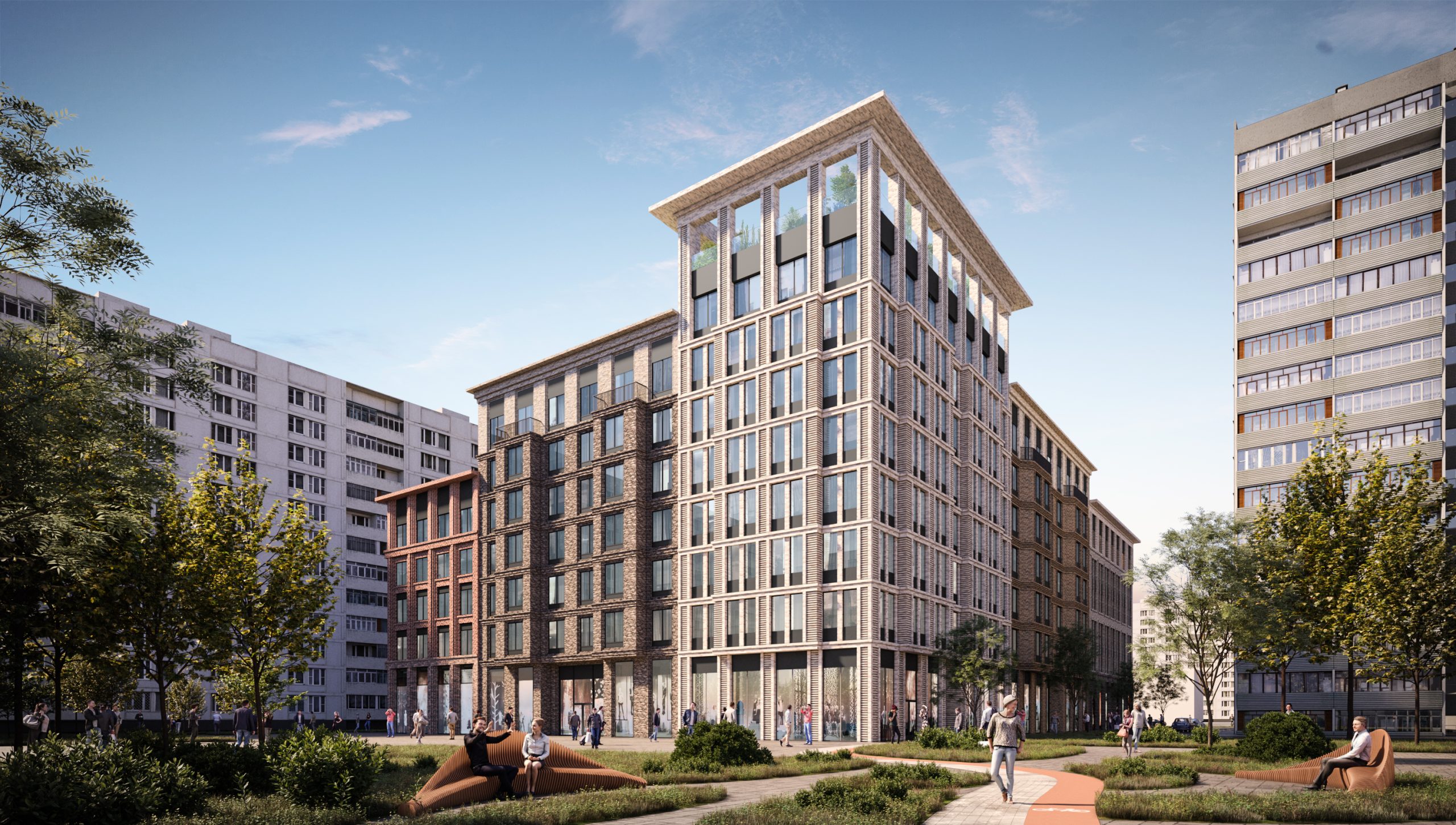 Жилой комплекс, Новгородская ул, Москва