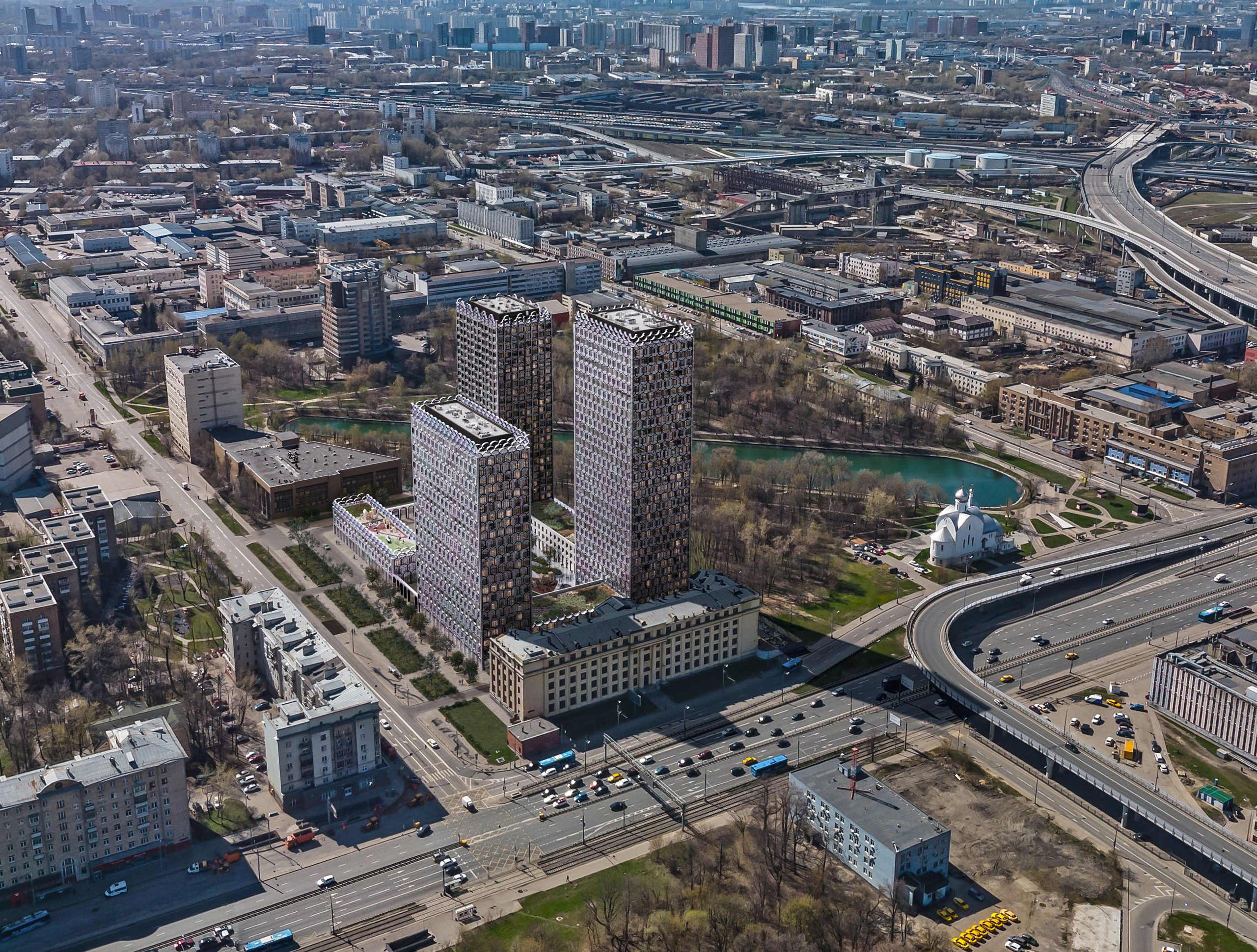 Жилой комплекс, Шоссе энтузиастов, Москва