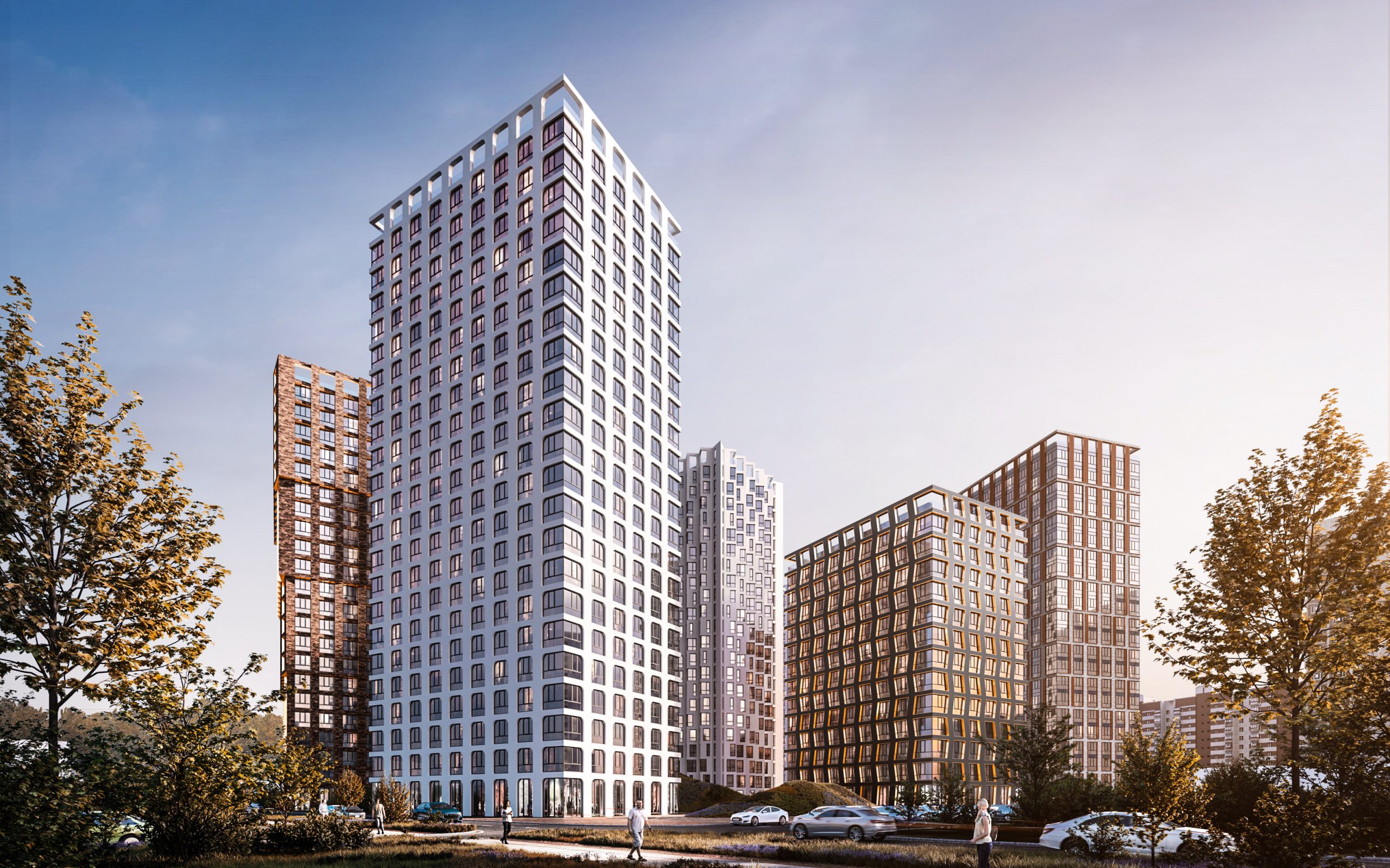 Жилой комплекс, Высоковольтный проезд, Москва