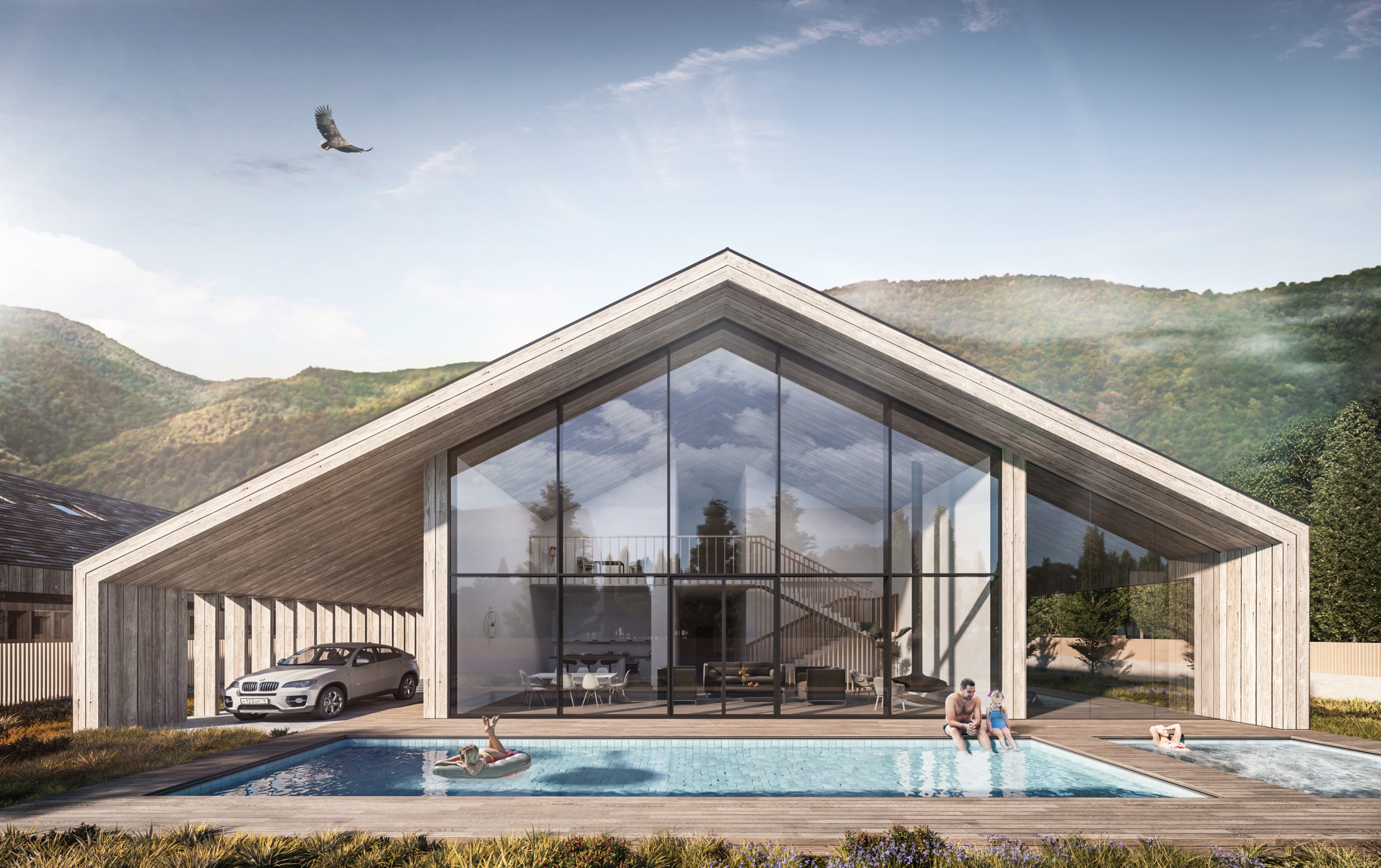 Коттеджный поселок, Сочи