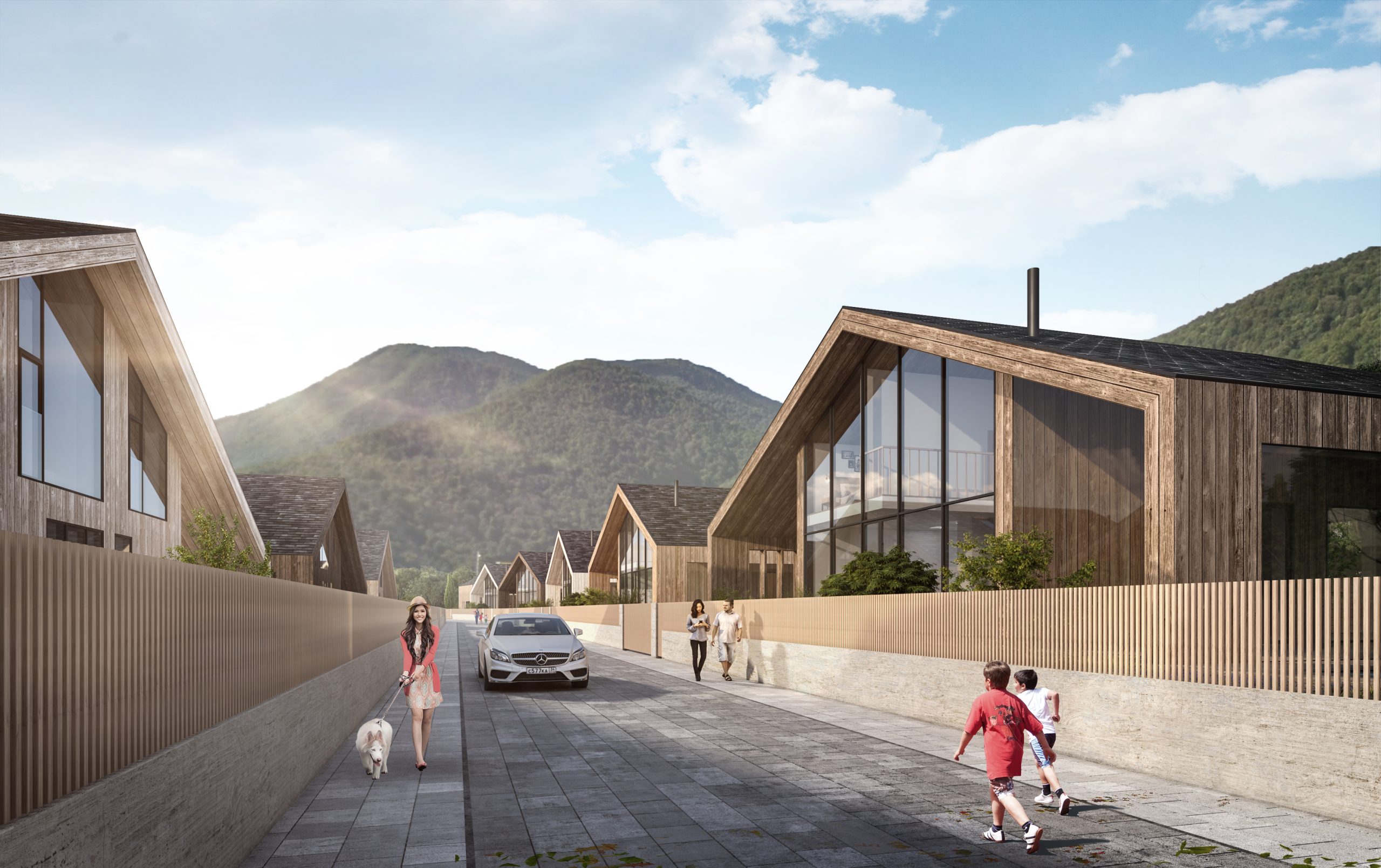 Коттеджный поселок, Сочи