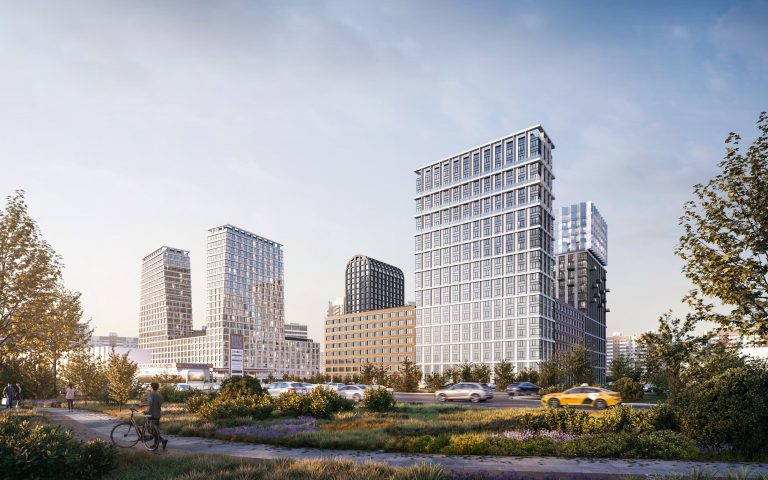 Жилой комплекс, Высоковольтный проезд, Москва