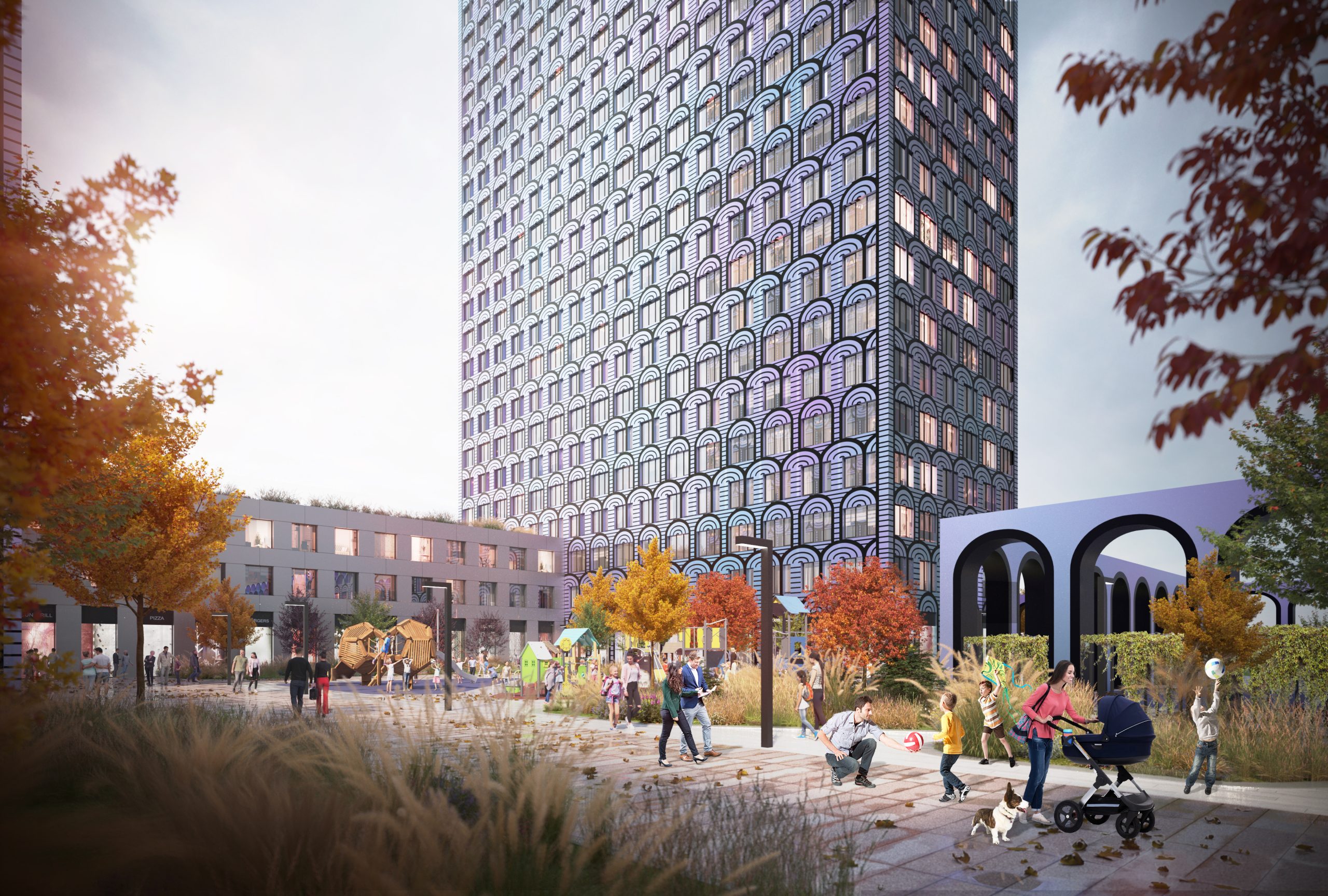 Жилой комплекс, Шоссе энтузиастов, Москва